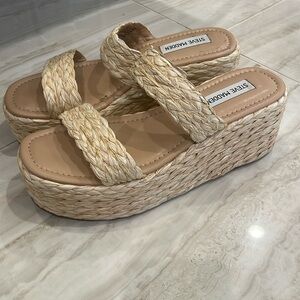 STEVE MADDEN SANDALS Platform Espadrilles